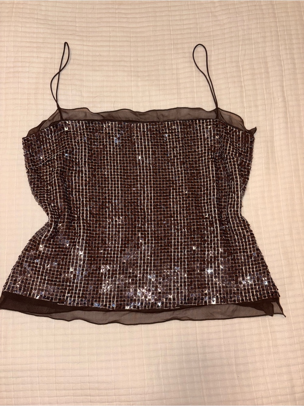 Genny Moda Sequin Tank